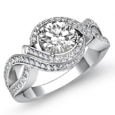  diamond Ring Platinum 950