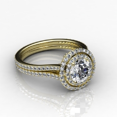  diamond Ring 18k Gold Yellow