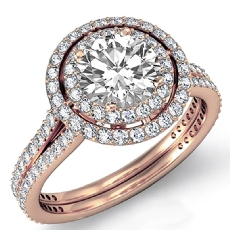  diamond Ring 14k Rose Gold