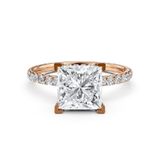  diamond  18k Rose Gold