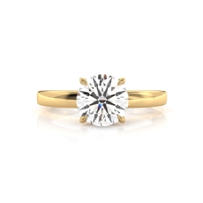  diamond Ring 18k Gold Yellow