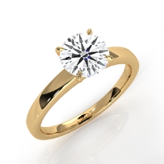  diamond Ring 18k Gold Yellow