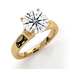  diamond Ring 18k Gold Yellow