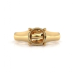 <gram> Trellis Solitaire Diamond Engagement Ring Setting 18k Yellow Gold 5.5m Semi Mount - javda.com 