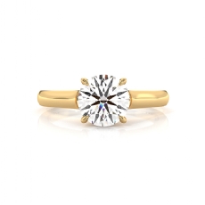  diamond Ring 18k Gold Yellow