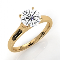  diamond Ring 18k Gold Yellow