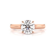  diamond  14k Rose Gold