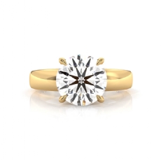  diamond Ring 18k Gold Yellow