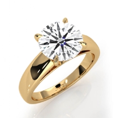  diamond Ring 18k Gold Yellow