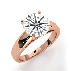  diamond  14k Rose Gold