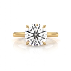  diamond Ring 18k Gold Yellow