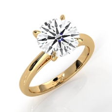  diamond Ring 18k Gold Yellow