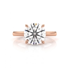  diamond  14k Rose Gold