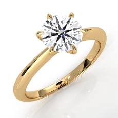  diamond Ring 18k Gold Yellow