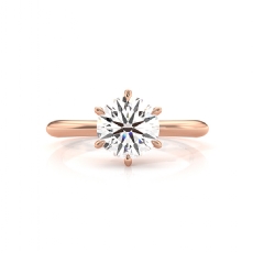  diamond  14k Rose Gold