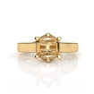 <gram> Six Prong Solitaire Trellis Engagement Ring Setting18k Yellow Gold Semi Mout - javda.com 