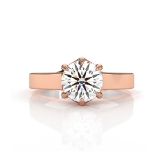  diamond  14k Rose Gold