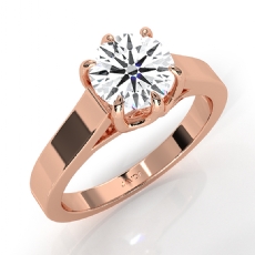  diamond  14k Rose Gold