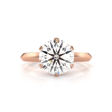  diamond  14k Rose Gold