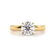  diamond Ring 18k Gold Yellow