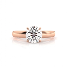  diamond  14k Rose Gold