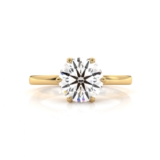  diamond Ring 18k Gold Yellow