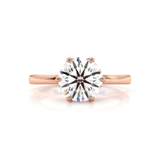  diamond  14k Rose Gold