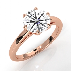  diamond  14k Rose Gold