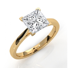  diamond Ring 18k Gold Yellow