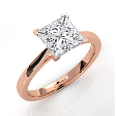  diamond  14k Rose Gold