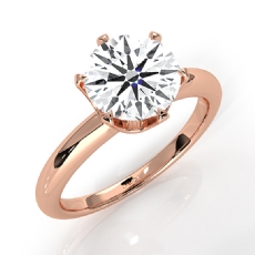  diamond  14k Rose Gold