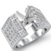 14k White Gold, 10.50gm