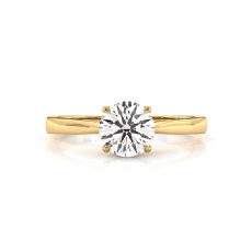  diamond Ring 18k Gold Yellow