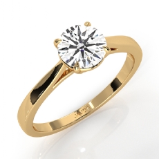  diamond Ring 18k Gold Yellow