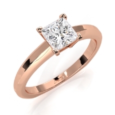  diamond  14k Rose Gold