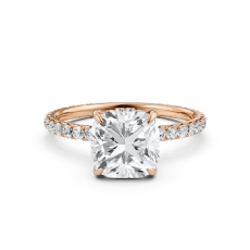  diamond  18k Rose Gold