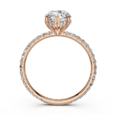  diamond  18k Rose Gold