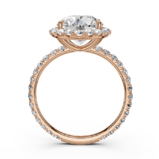  diamond  18k Rose Gold