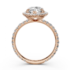  diamond  18k Rose Gold