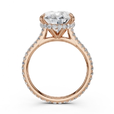  diamond  18k Rose Gold