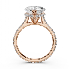  diamond  18k Rose Gold