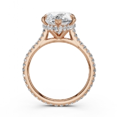  diamond  18k Rose Gold