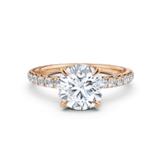  diamond Ring 18k Rose Gold