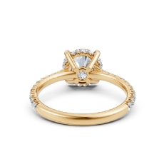  diamond Ring 18k Gold Yellow