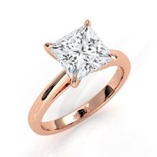  diamond Ring 14k Rose Gold