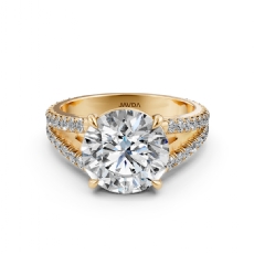  diamond Ring 18k Gold Yellow