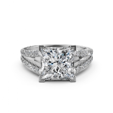  diamond Ring Platinum 950