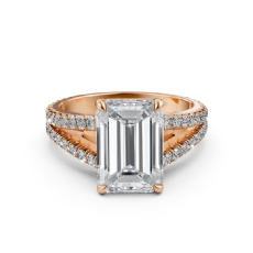  diamond Ring 14k Rose Gold