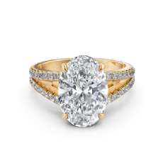  diamond Ring 14k Gold Yellow