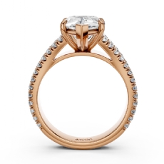  diamond Ring 14k Rose Gold